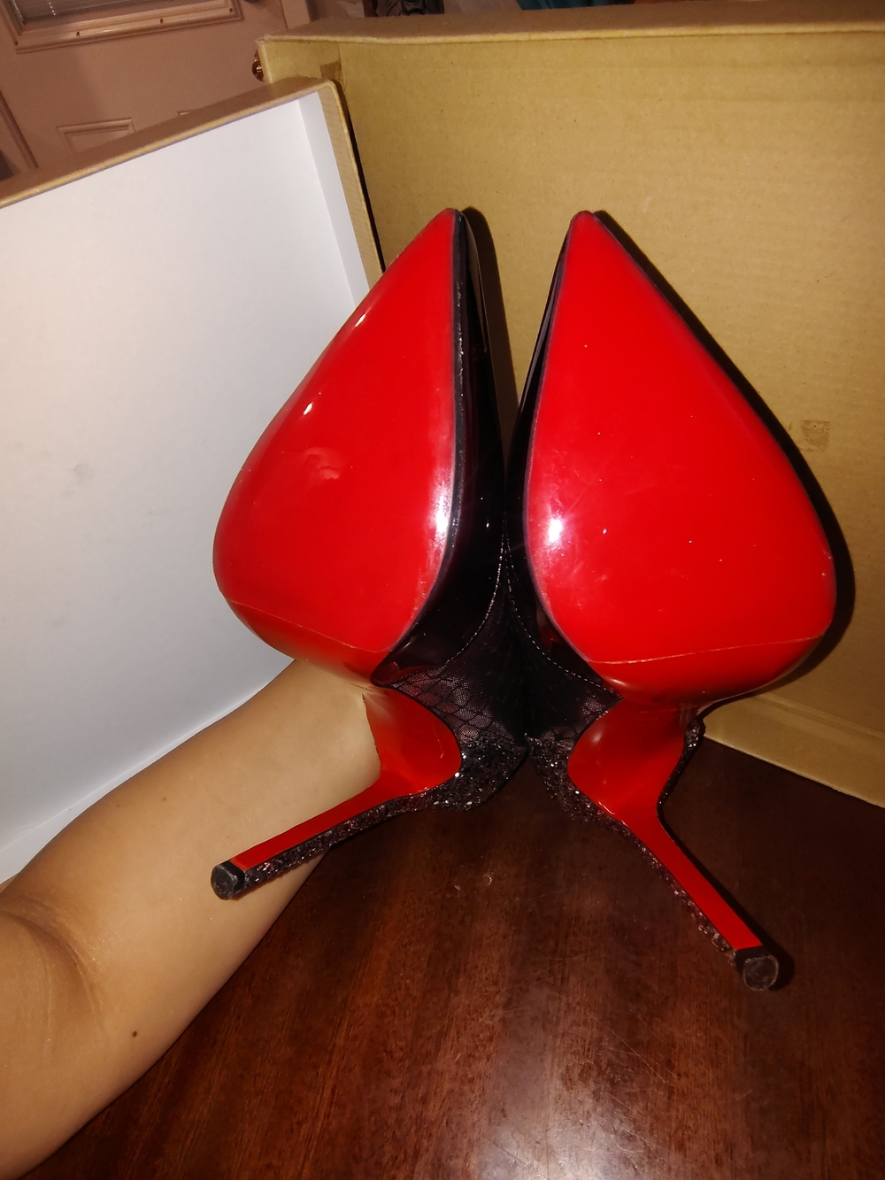 Authentic Christian Louboutin Filette 120 Mesh
